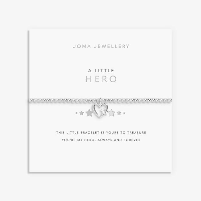 Joma Jewellery A Little Hero Silver Plated Bracelet