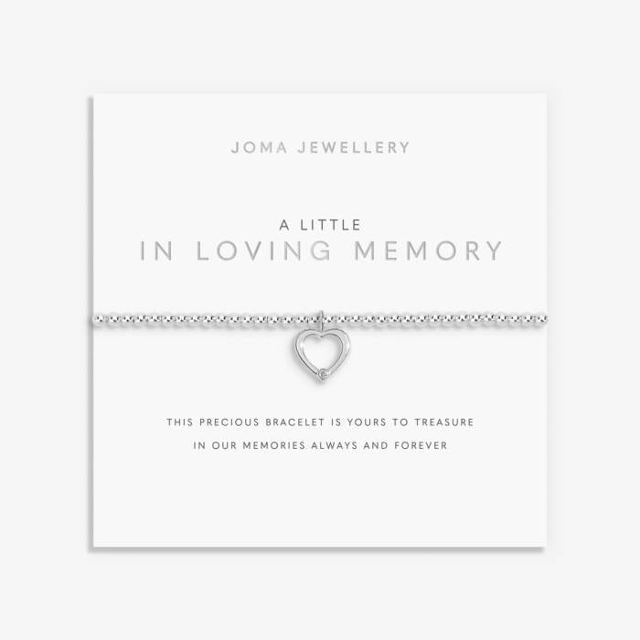 Joma Jewellery A Little In Loving Memory Silver Plated Bracelet