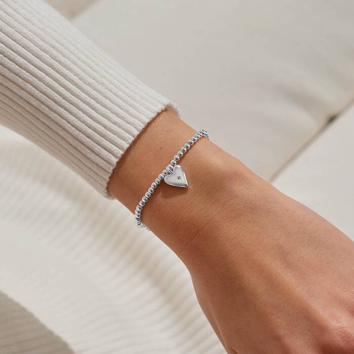 Joma Jewellery A Little Love You Daughter Silver Plated Bracelet