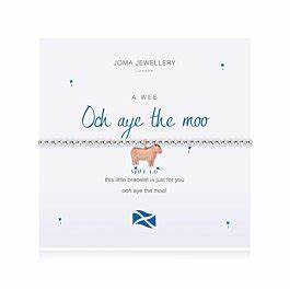 Joma Jewellery Scottish A Little A Wee Och Aye The Moo