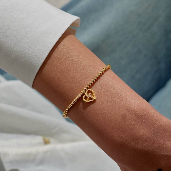 Joma Jewellery A Little Wonder Mum Gold Plated Bracelet