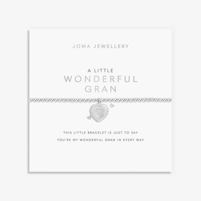Joma Jewellery A Little Wonderful Gran Silver Plated Bracelet