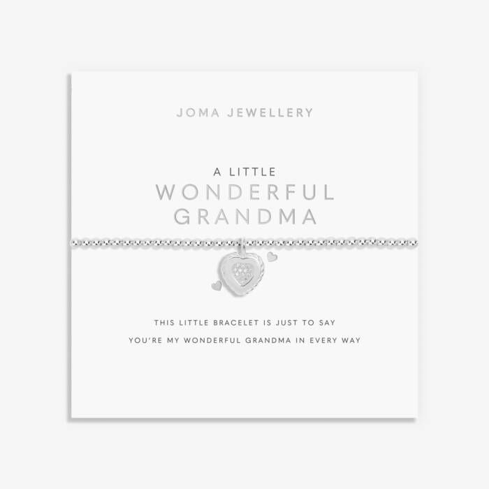 Joma Jewellery A Little Wonderful Grandma Silver Plated Bracelet