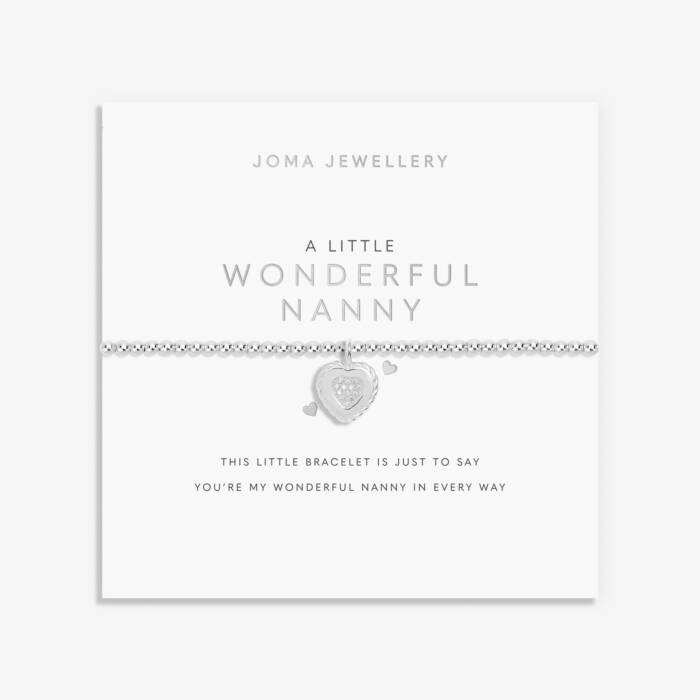 Joma Jewellery A Little Wonderful Nanny Silver Plated Bracelet