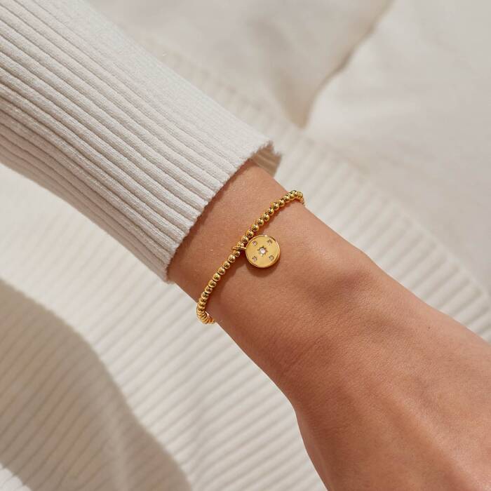 Joma Jewellery A Little Wonderful Things Are Coming Your Way Gold Plated Bracelet