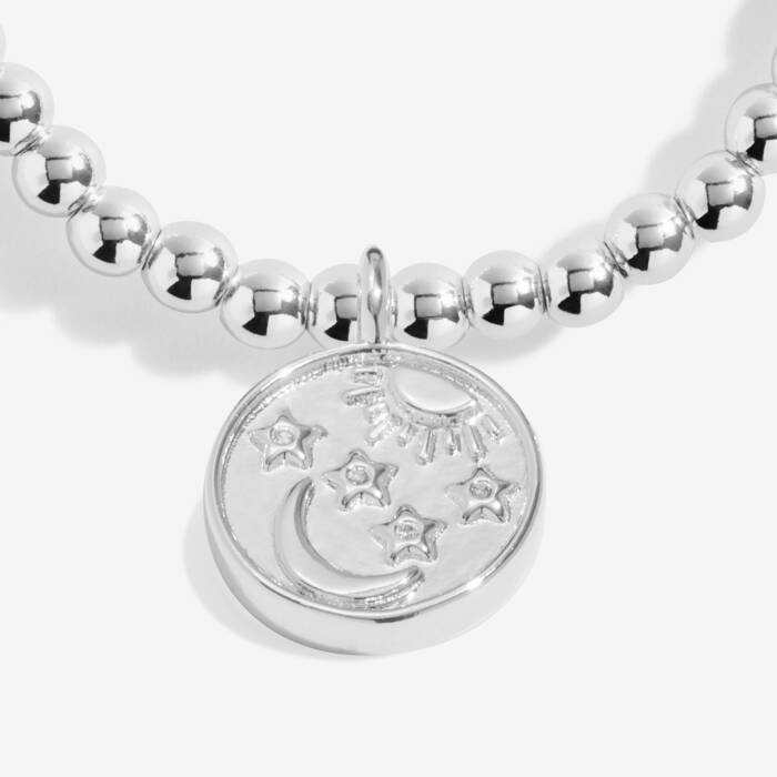 Joma Jewellery A Little You Are My Sun, My Moon, And All My Stars Silver Plated Bracelet