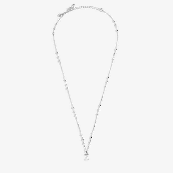 Joma Jewellery Alphabet Necklace A Little Z Silver Plated Necklace