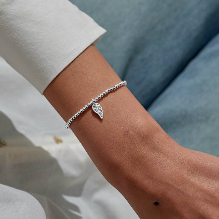 Joma Jewellery Christmas A Little Christmas Angel Silver Plated Bracelet