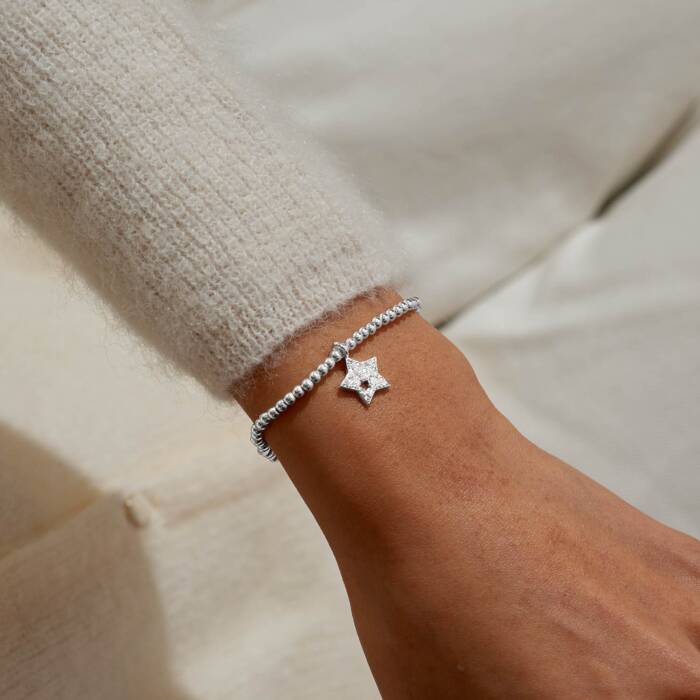 Joma Jewellery Christmas A Little Christmas Wishes Silver Plated Bracelet