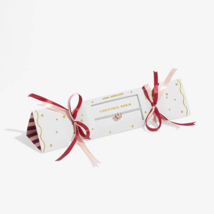 Joma Jewellery Christmas Cracker With Love Silver Plated Bracelet