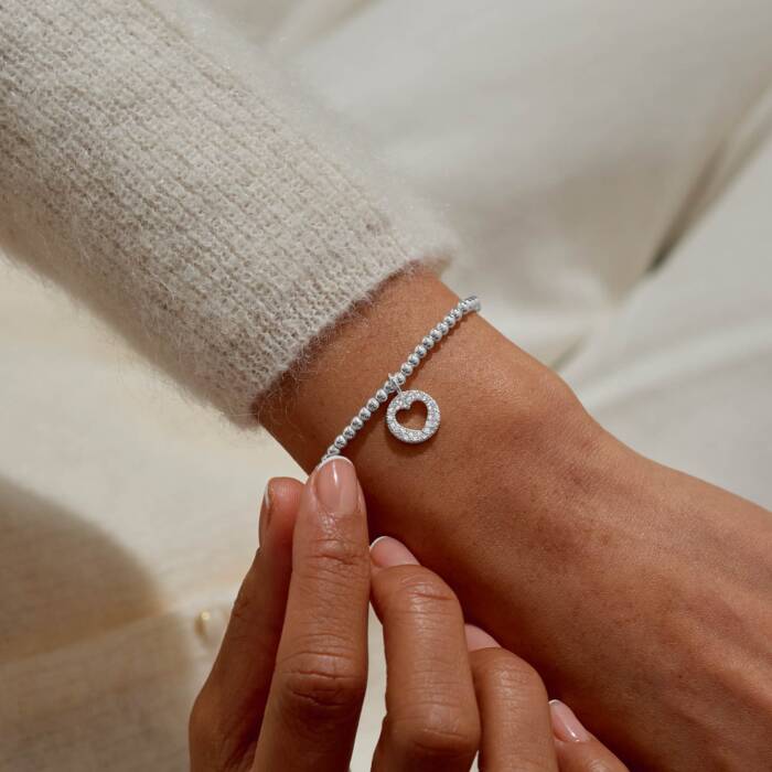 Joma Jewellery Confetti A Little Amazing Auntie Silver Plated Bracelet