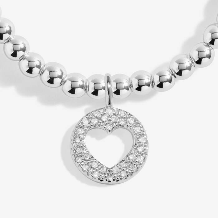 Joma Jewellery Confetti A Little Amazing Auntie Silver Plated Bracelet