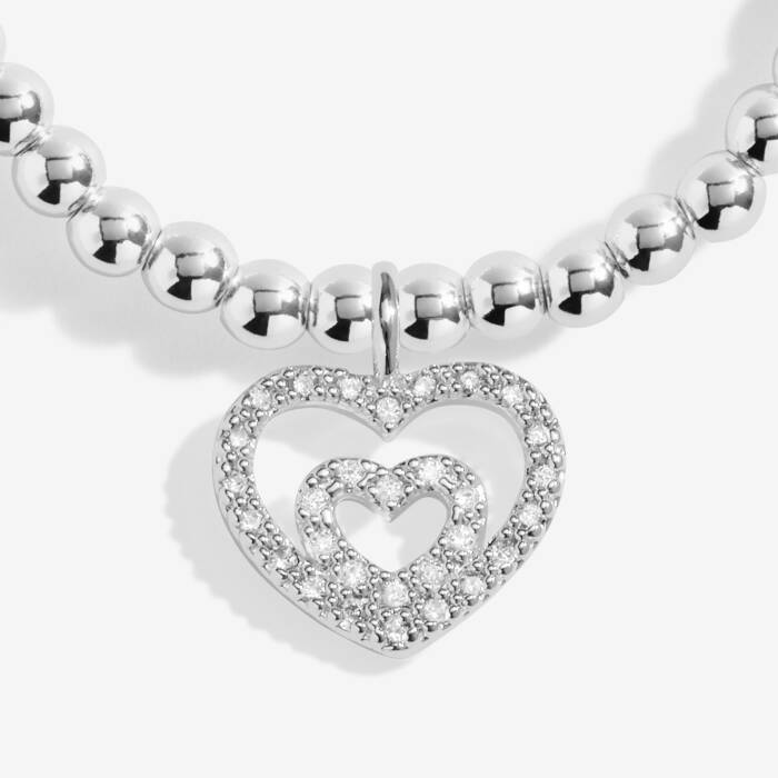Joma Jewellery Confetti A Little Darling Daughter Silver Plated Bracelet