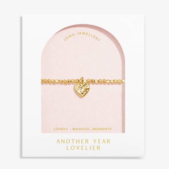 Joma Jewellery Dolce Vita Another Year Lovelier Gold Plated Bracelet