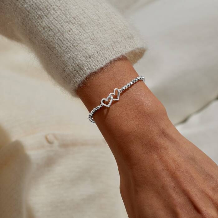Joma Jewellery Forever Yours Happy Birthday Fabulous Friend Silver Plated Bracelet