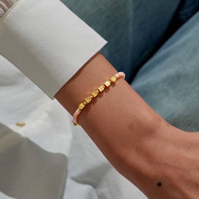 Joma Jewellery Happy Little Moments Another Year Lovelier Gold Plated Bracelet