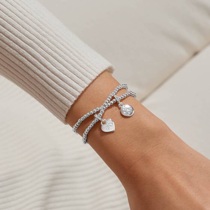 Joma Jewellery Infinity Bracelets 60Th Birthday Silver Plated Linked Bracelets