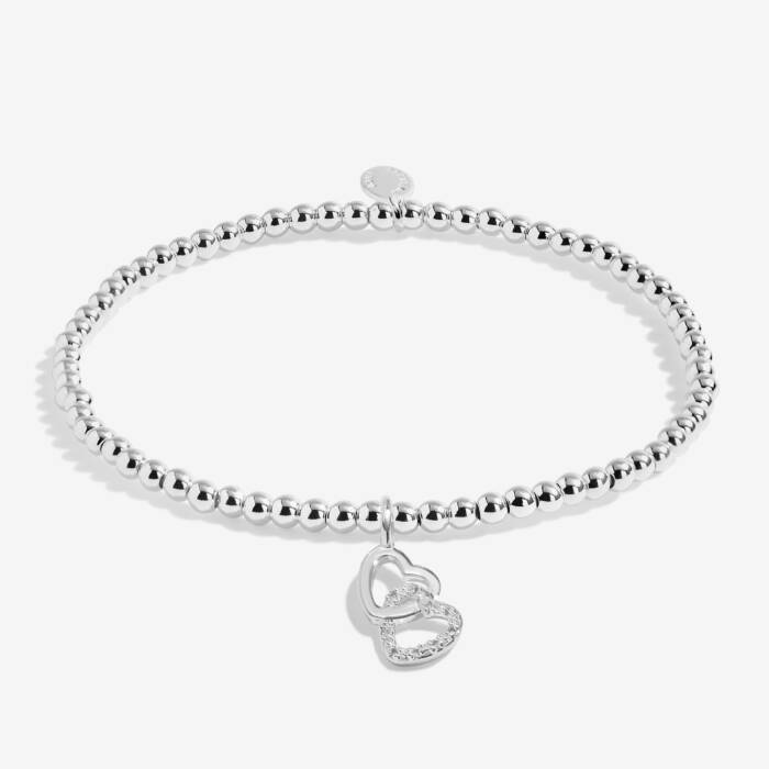 Joma Jewellery Kids A Little Happy Birthday Bestie Silver Plated Children's Bracelet