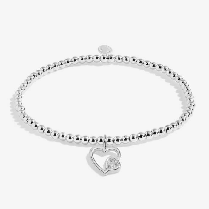 Joma Jewellery Kids A Little Happy Birthday Granddaughter Silver Plated Children's Bracelet