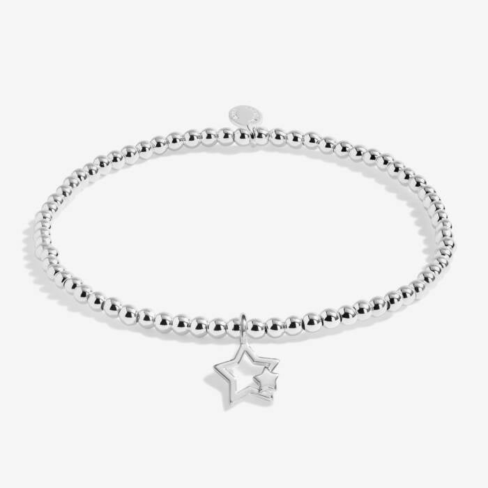 Joma Jewellery Kids Christmas Cracker Christmas Wishes Silver Plated Children's Bracelet
