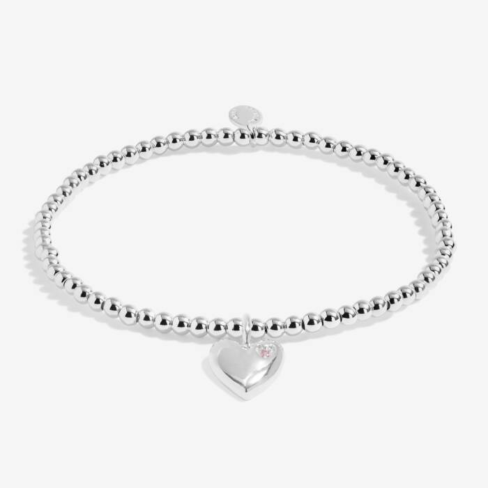 Joma Jewellery Kids Confetti A Little Fabulous Daughter Silver Plated Children's Bracelet