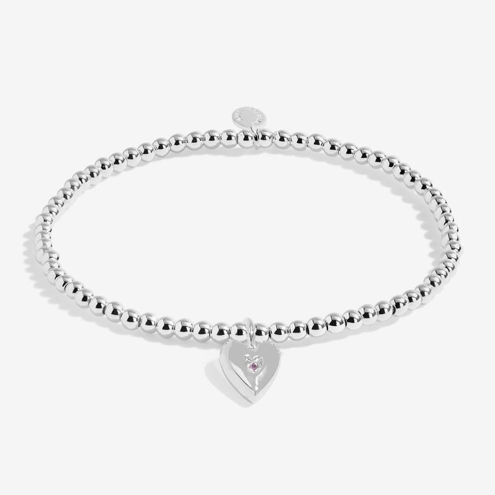 Joma Jewellery Kids Confetti A Little Wonderful Granddaughter Silver Plated Children's Bracelet