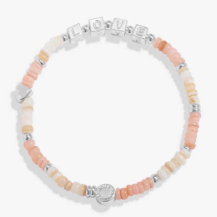 Joma Jewellery Kids Happy Little Moments With Love Silver Plated Children's Bracelet