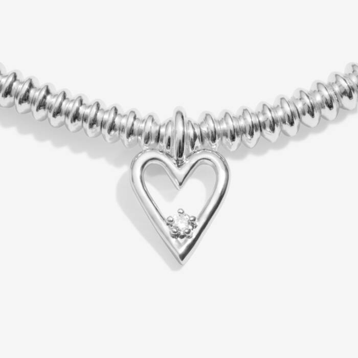 Joma Jewellery Laboratory Grown Diamond A Little Happy 16th Birthday Silver Plated Bracelet