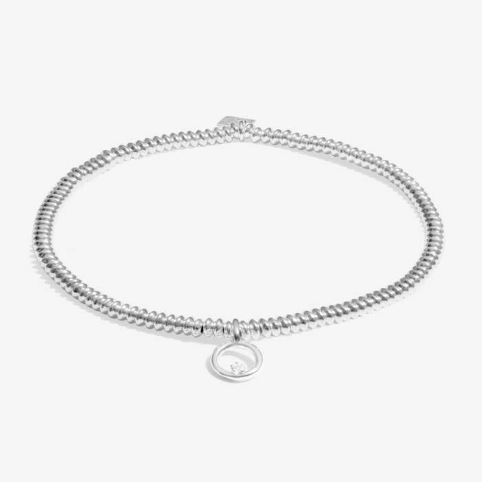 Joma Jewellery Laboratory Grown Diamond A Little One In A Million Silver Plated Bracelet