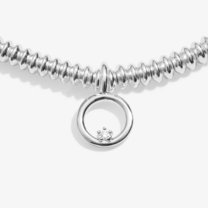 Joma Jewellery Laboratory Grown Diamond A Little One In A Million Silver Plated Bracelet