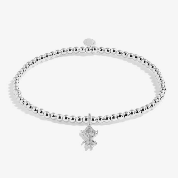 Joma Jewellery Love From Santa Christmas Elf Silver Plated Children's Bracelet