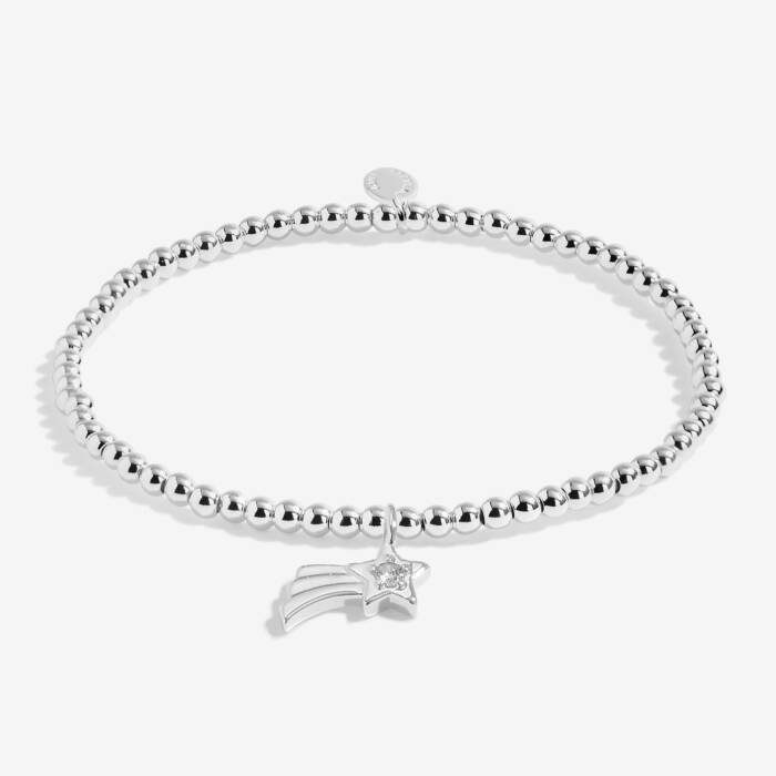 Joma Jewellery Love From Santa Make A Christmas Wish Silver Plated Children's Bracelet