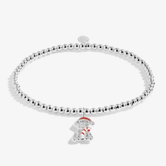 Joma Jewellery Love From Santa Santa Paws Silver Plated Children's Bracelet