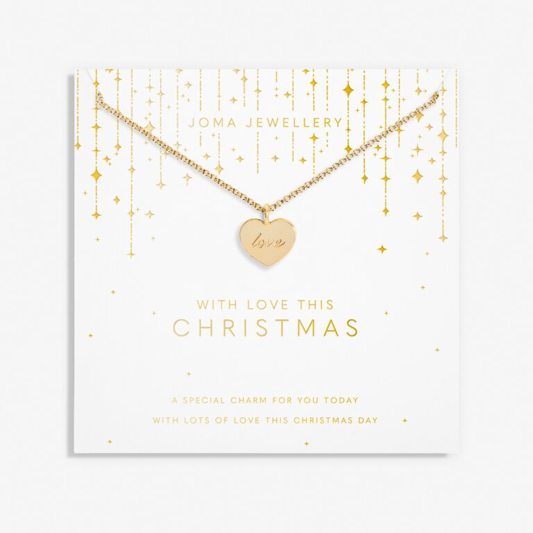 Joma Jewellery My Moments Christmas With Love This Christmas Gold Necklace