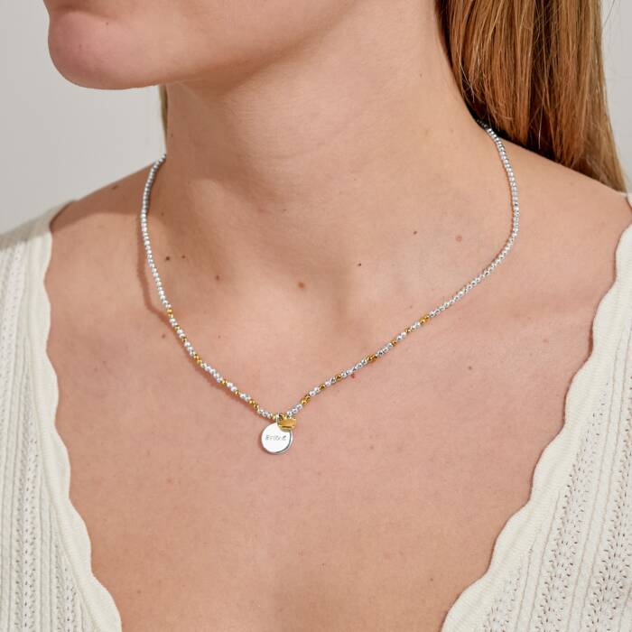Joma Jewellery So Loved Friend Silver & Gold Plated Necklace