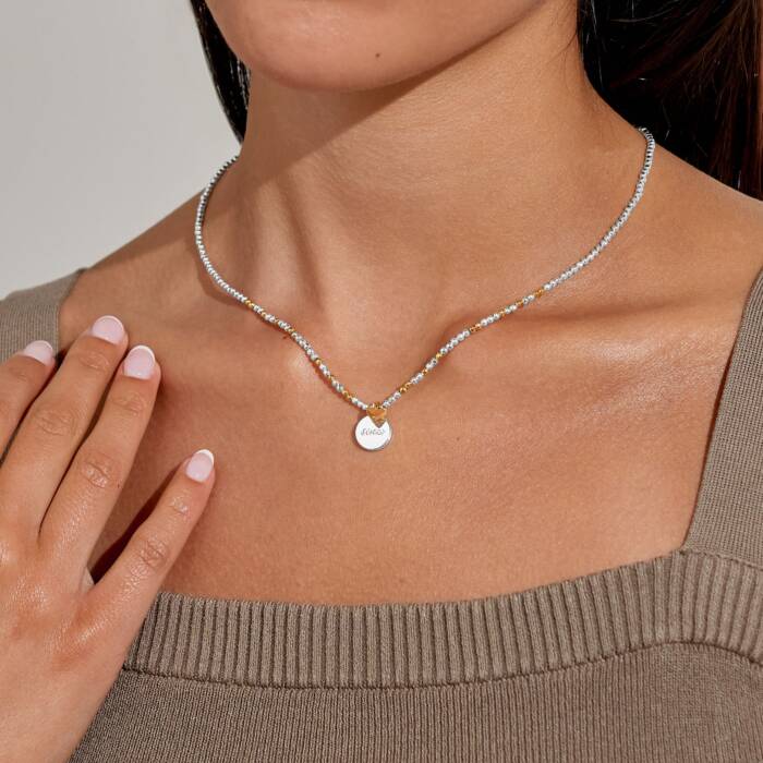 Joma Jewellery So Loved Sister Silver & Gold Plated Necklace