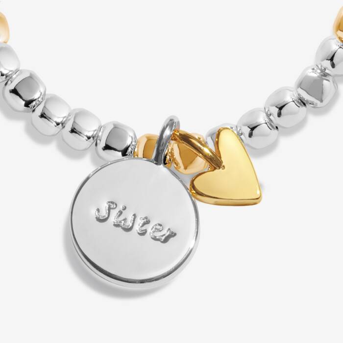 Joma Jewellery So Loved Sister Silver & Gold Plated Necklace