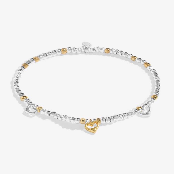 Joma Jewellery Sparkle Confetti A Little Wonderful Mum Silver & Gold Plated Bracelet