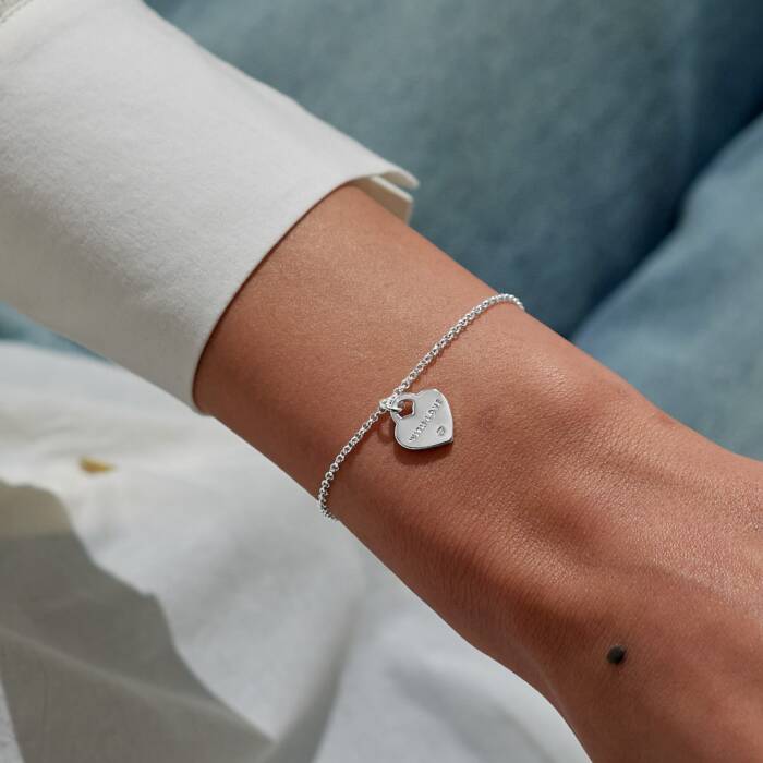 Joma Jewellery Style Stories With Love Silver Plated Bracelet