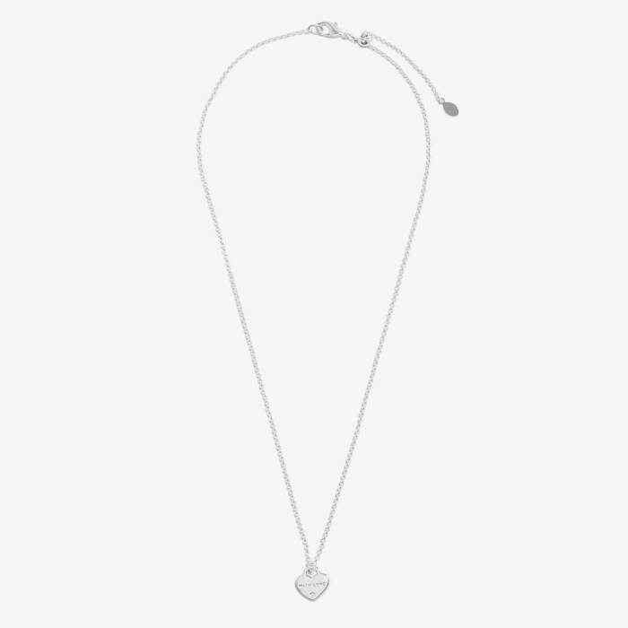 Joma Jewellery Style Stories With Love Silver Plated Necklace