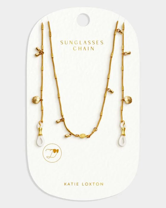 Katie Loxton Cochellia Sunglasses Chain Gold Coated