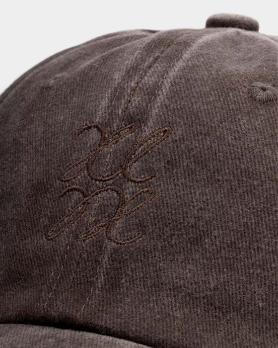 Katie Loxton Embroidered Cap KL Chocolate One Size
