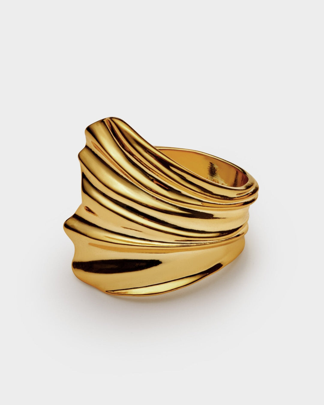 Katie Loxton Floramour Ring Gold Coated Medium