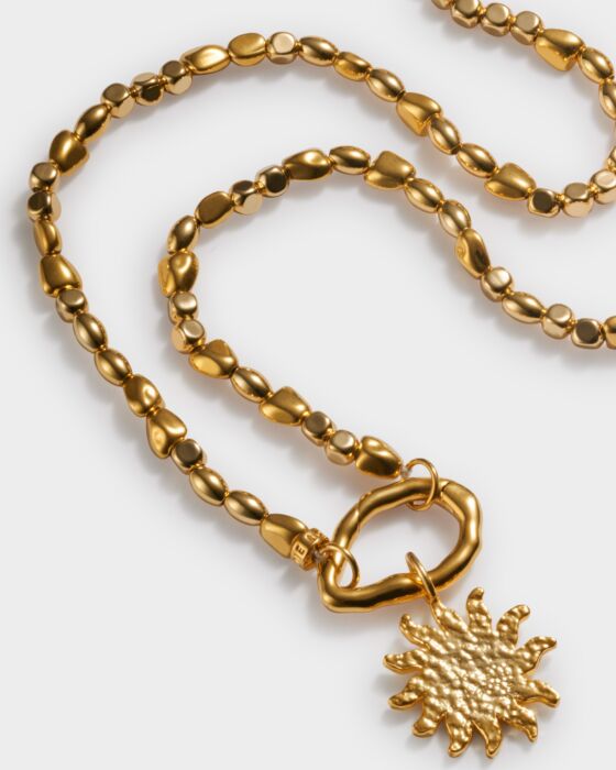 Katie Loxton Golden Solesi Necklace Gold Coated