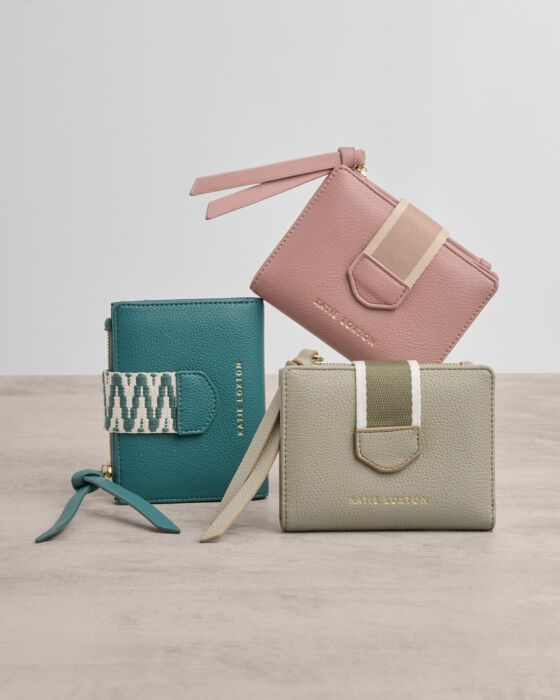 Katie Loxton Hallie Purse Pink Heather