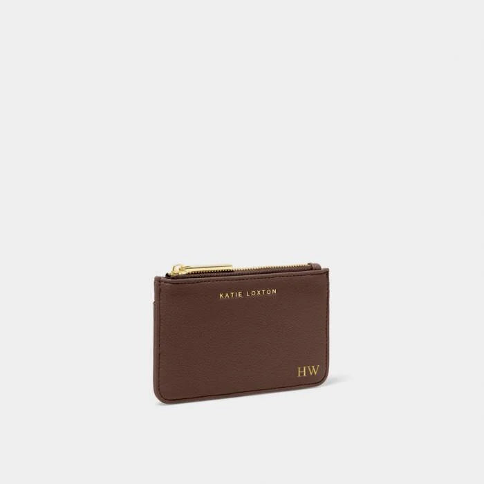 Katie Loxton Hana Coin And Cardholder Chocolate