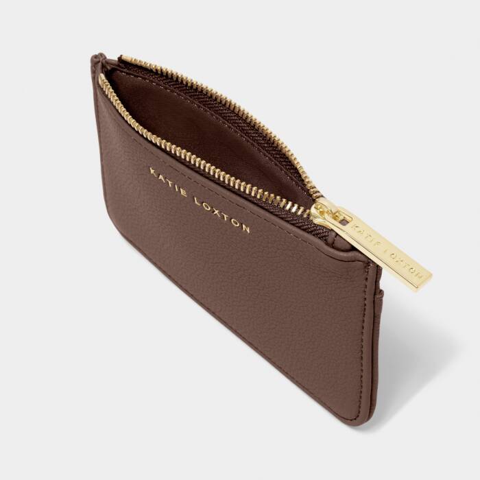 Katie Loxton Hana Coin And Cardholder Chocolate