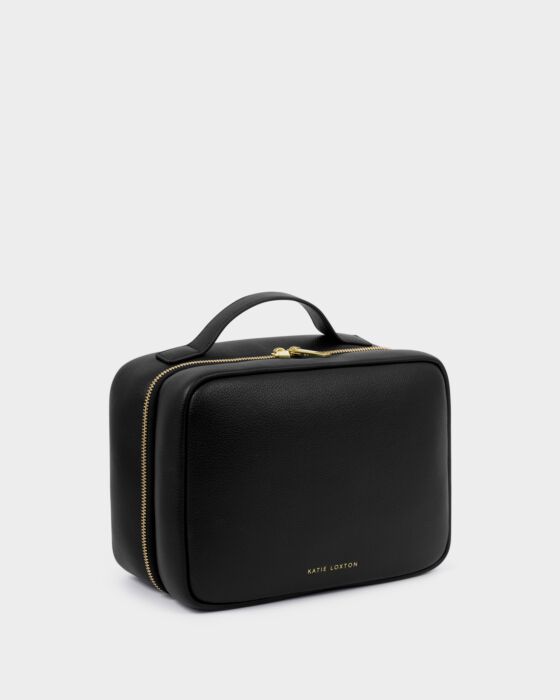 Katie Loxton Hanging Wash Bag Reset Refresh Radiate Renew Black