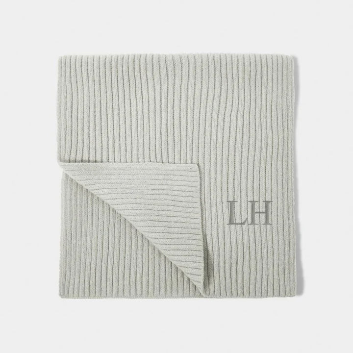 Katie Loxton Knitted Scarf Cool Grey