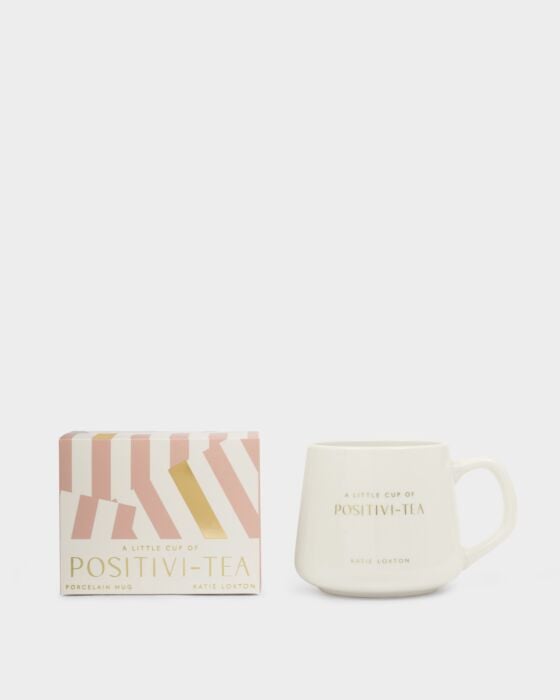 Katie Loxton Porcelain Mug Little Cup Of Positivity Mug